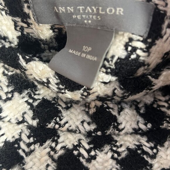 Ann Taylor Factory Black and White Miniskirt - Picture 4 of 5